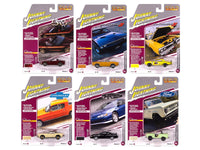 Johnny Lightning Classic Gold 2025 Release 1 Set B six-vehicle assortment.