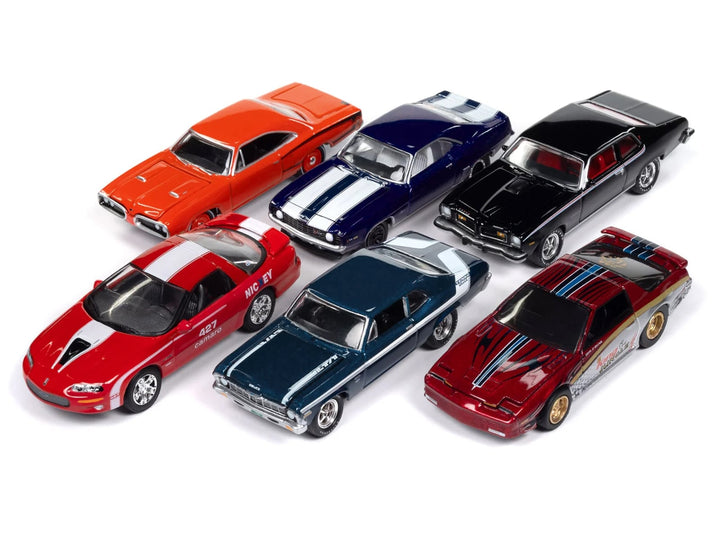 "Muscle Cars USA" 2025 Release 1 Set A of 6 pieces 1/64 Diecast Model Cars by Johnny Lightning image 2