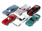"Muscle Cars USA" 2025 Release 3 Set B of 6 pieces "MECUM Auctions" 1/64 Diecast Model Cars by Johnny Lightning image 2