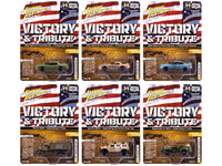 Johnny Lightning Military 2025 Release 1 Set B six-vehicle assortment.