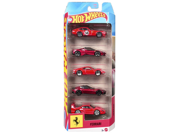 Hot Wheels Ferrari five-piece collector set JLN12, product image 1