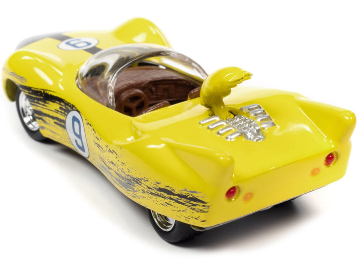 Racer X's Shooting Star (Raced Version) "Speed Racer" (1967) TV Series "Pop Culture" 2022 Release 2 1/64 Diecast Model Car by Johnny Lightning image 2