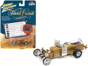 Barris Drag-U-La "The Munsters" "Trivia Pursuit" with Poker Chip Collector's Token and Game Card "Pop Culture" 2022 Release 3 1/64 Diecast Model Car by Johnny Lightning image 2