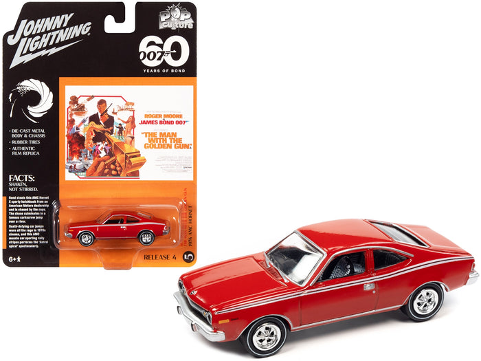 Johnny Lightning 1974 AMC Hornet in red, The Man with the Golden Gun release.