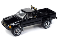 Johnny Lightning 1985 Toyota SR5 pickup in black, Mystery Matinee release.