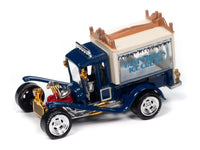 Johnny Lightning George Barris Ice Cream Truck in blue, Classic Plastic release.