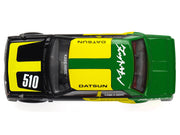 Datsun Street 510 "Racing V2" Black and Green with Yellow Accents (Designed by Jun Imai) "Kaido House" Special 1/64 Diecast Model Car by Mini GT image 2