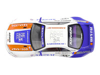 Nissan Skyline GT-R (R33) RHD (Right Hand Drive) #33 "BFTHR V1" Blue and White with Graphics (Designed by Jun Imai) "Kaido House" Special 1/64 Diecast Model Car by Mini GT image 5