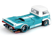 Volkswagen T1 "Kaido Works V1" Truck Turquoise with White Top and Stripes (Designed by Jun Imai) "Kaido House" Special 1/64 Diecast Model Car by Mini GT image 5