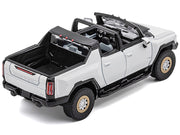 2022 GMC Hummer EV Pickup Truck White 1/64 Diecast Model Car by GCD image 2