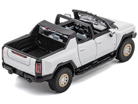 2022 GMC Hummer EV Pickup Truck White 1/64 Diecast Model Car by GCD image 2