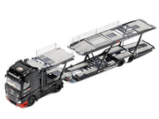 Mercedes-Benz Actros Gigaspace Auto Transporter "ADVAN Yokohama" Black 1/64 Diecast Model by GCD image 4