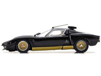 Kyosho Lamborghini Miura SVR black gold accents wheels 1:43 KS03203BKG, product image 2