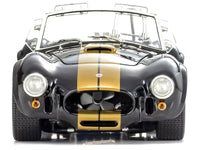 Shelby Cobra 427 S/C Black with Gold Stripes 1/18 Diecast Model Car by Kyosho image 5