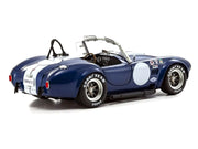 Shelby Cobra 427 S/C Blue with White Stripes and Race Graphics 1/18 Diecast Model Car by Kyosho image 4