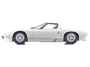 Lamborghini Miura P 400 White 1/18 Diecast Model Car by Kyosho image 4