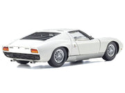 Lamborghini Miura P 400 White 1/18 Diecast Model Car by Kyosho image 5