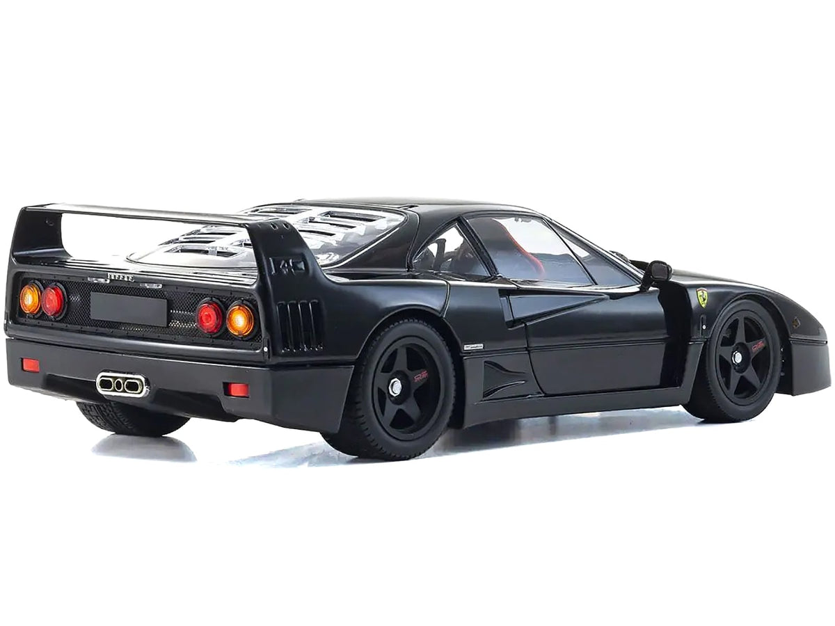 Ferrari F40 Black 1/18 Diecast Model Car by Kyosho image 2