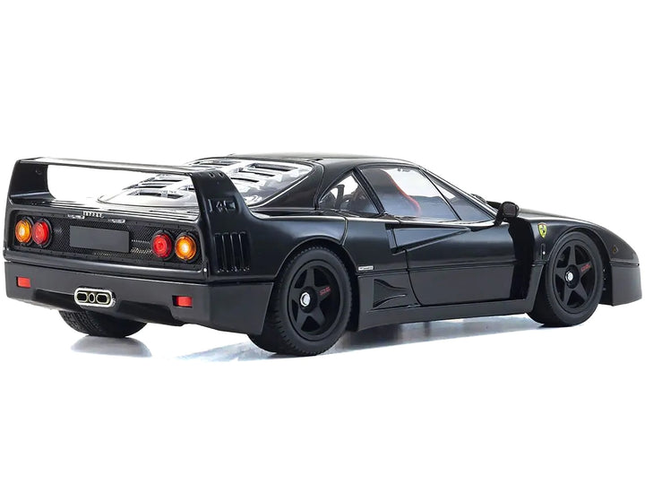 Ferrari F40 Black 1/18 Diecast Model Car by Kyosho image 2