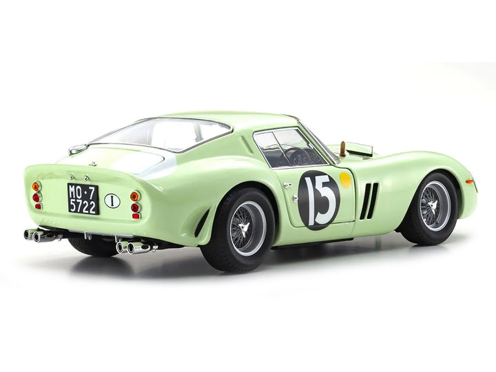 Ferrari 250 GTO #15 Innes Ireland Winner "Goodwood Tourist Trophy" (1962) 1/18 Diecast Model Car by Kyosho image 2
