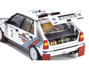 Lancia Delta HF 4WD #3 Juha Kankkunen - Juha Piironen "Martini Racing" Winner "Olympus Rally" (1987) 1/18 Diecast Model Car by Kyosho image 4