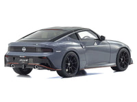 Nissan Fairlady Z NISMO RHD (Right Hand Drive) Gray with Black Top 1/18 Model Car by Kyosho image 4