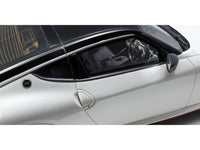 Nissan Fairlady Z NISMO RHD (Right Hand Drive) White with Black Top 1/18 Model Car by Kyosho image 2