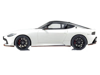 Nissan Fairlady Z NISMO RHD (Right Hand Drive) White with Black Top 1/18 Model Car by Kyosho image 3