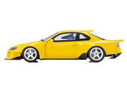 Nissan Silvia (S15) "Khyzyl Saleem" Yellow 1/18 Model Car by Kyosho image 3