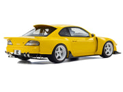 Nissan Silvia (S15) "Khyzyl Saleem" Yellow 1/18 Model Car by Kyosho image 4