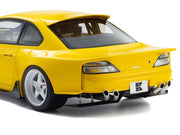 Nissan Silvia (S15) "Khyzyl Saleem" Yellow 1/18 Model Car by Kyosho image 5
