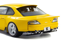 Nissan Silvia (S15) "Khyzyl Saleem" Yellow 1/18 Model Car by Kyosho image 5
