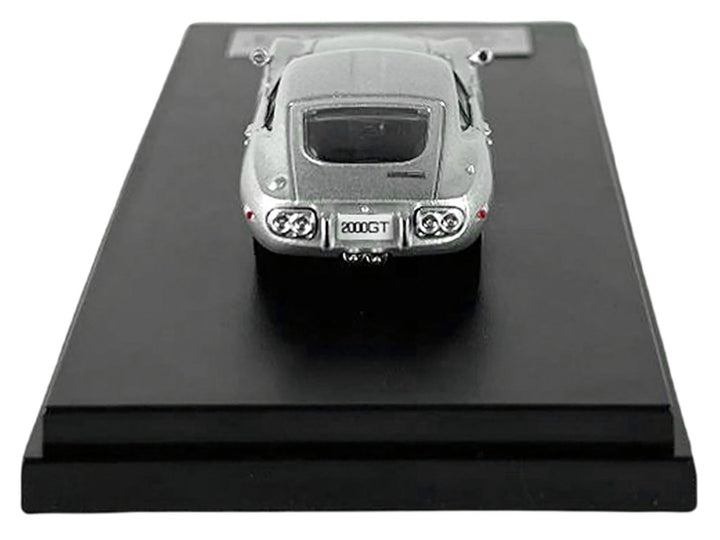 Toyota 2000GT RHD (Right Hand Drive) Silver Metallic 1/64 Diecast Model Car by LCD Models image 2