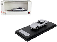 Toyota 2000GT RHD (Right Hand Drive) Silver Metallic 1/64 Diecast Model Car by LCD Models image 5
