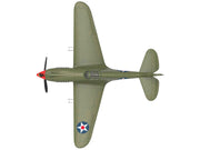 Curtiss P-40B Warhawk Aircraft "Hawaii" (1945) United States Army Air Forces "Planes of World War II" Series 1/72 Diecast Model Airplane by Luppa image 2