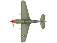 Curtiss P-40B Warhawk Aircraft "Hawaii" (1945) United States Army Air Forces "Planes of World War II" Series 1/72 Diecast Model Airplane by Luppa image 2