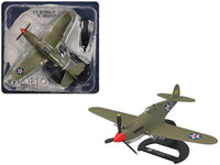 Curtiss P-40B Warhawk Aircraft "Hawaii" (1945) United States Army Air Forces "Planes of World War II" Series 1/72 Diecast Model Airplane by Luppa image 3