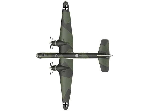 Heinkel He 177 Bomber Aircraft "II./KG 40 Bordeaux France" (1942) German Luftwaffe 1/144 Diecast Model Airplane by Luppa