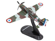 Morane-Saulnier MS.406 Fighter Aircraft "3/4 Escadrille GC II/3" Armee de l'Air (French Air Force) (1940) "Planes of World War II" Series 1/72 Diecast Model Airplane by Luppa image 2