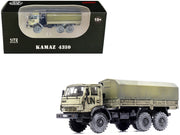 Kamaz 4310 Transport Truck Beige (Weathered) "United Nations" 1/72 Diecast Model by Legion image 4