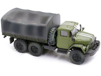 ZIL 131 Cargo Truck Green with White Stripes "Ukrainian Ground Forces" 1/72 Diecast Model by Legion image 2