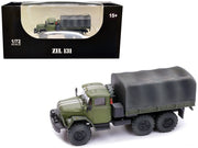 ZIL 131 Cargo Truck Green with White Stripes "Ukrainian Ground Forces" 1/72 Diecast Model by Legion image 4