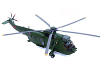 Westland Sea King HC.4 Helicopter "Green Livery 848 Naval Air Squadron Commando Helicopter Force Royal Naval Air Station Yeovilton Somerset" (2009) British Royal Navy 1/72 Diecast Model by Legion image 2