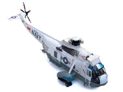 Sikorsky SH-3G Sea King Helicopter "149718-NF 0037 Helicopter Combat Support Squadron 1 (HC-1) Fleet Angels USS Hancock (CVA-19)" (1970s) United States Navy 1/72 Diecast Model by Legion image 4