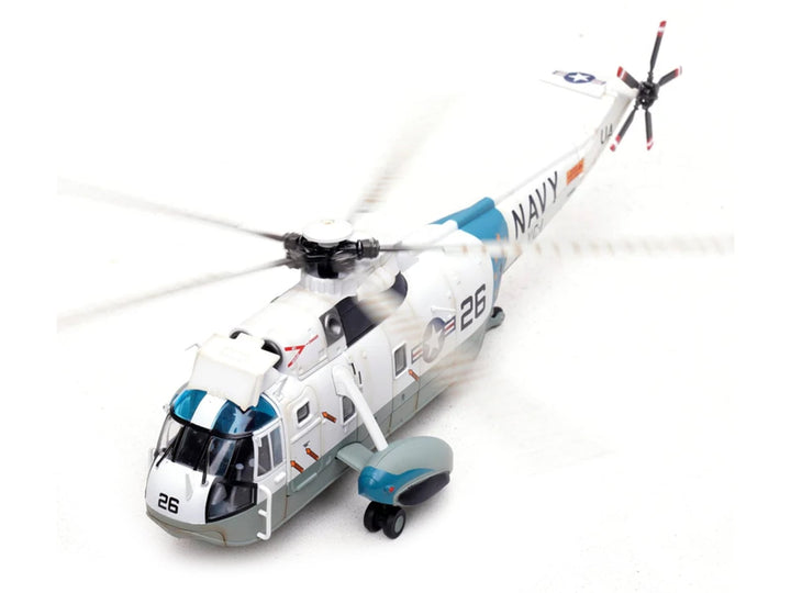 Sikorsky SH-3G Sea King Helicopter "149925/UA 26 Fleet Composite Squadron 1 Blue Alii NAS Barbers Point Hawaii" (1970s) United States Navy 1/72 Diecast Model by Legion image 2
