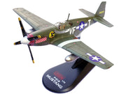 North American P-51B Mustang Aircraft "Shangri-La 336th Fighter Squadron 4th Fighter Group" (1944) United States Army Air Forces 1/72 Diecast Model Airplane by Legion image 3