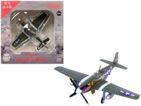 North American P-51B Mustang Aircraft "Shangri-La 336th Fighter Squadron 4th Fighter Group" (1944) United States Army Air Forces 1/72 Diecast Model Airplane by Legion image 4