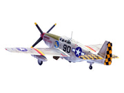 North American P-51B Mustang Aircraft "Sweet Clara II 319th Fighter Squadron 325th Fighter Group" (1944) United States Army Air Forces 1/72 Diecast Model Airplane by Legion image 3