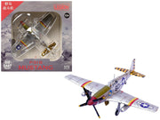 North American P-51B Mustang Aircraft "Sweet Clara II 319th Fighter Squadron 325th Fighter Group" (1944) United States Army Air Forces 1/72 Diecast Model Airplane by Legion image 4