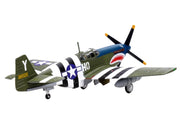 North American P-51B Mustang Aircraft "John Bennett 487th Fighter Squadron 352nd Fighter Group Blue-Nosed Bastards of Bodney RAF Bodney" (1944) United States Army Air Forces 1/72 Diecast Model Airplane by Legion image 4